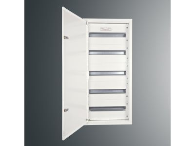 Rozdzielnica p/t modułowa RW 22NN 5 x 20S 952x423x175; szyna TSH35;zamek patent.9081; IP30; RAL9003 | RW 22NN 5 x 20S Kubiak