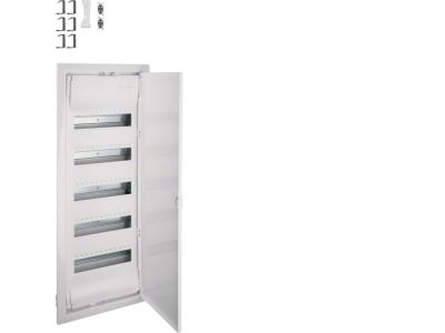 Rozdzielnica modułowa podtynkowa 5×12 IP30, II kl, Volta | VU60NE Hager