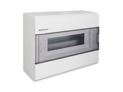 Rozdzielnica n/t SRn-12 Max (1×12) (N+PE) IP40 218x298x105mm, drzwi transparentne | 1.33 Elektro-Plast Opatówek