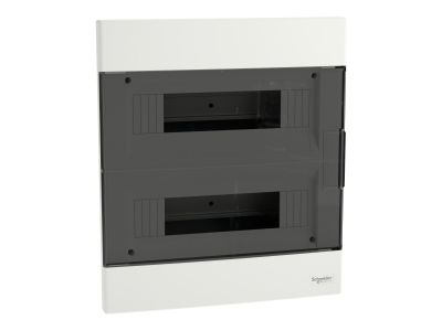 Rozdzielnica modułowa podtynkowa 2×12 IP40 drzwi transparentne, Easy9 EU EZ9EU-2-12-PT-T | EZ9EUA212 Schneider Electric