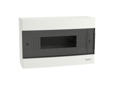 Rozdzielnica modułowa natynkowa 1×12 IP40 drzwi transparentne, Easy9 EU EZ9EU-1-12-NT-T | EZ9EUC112 Schneider Electric
