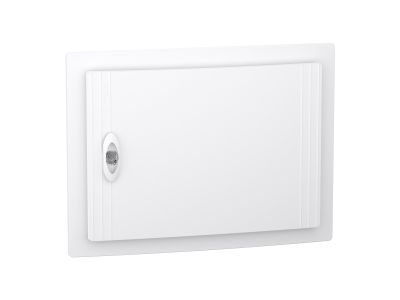 Rozdzielnica modułowa podtynkowa 1×18 IP40, IK09 drzwi białe, PrismaSeT XS PSXS-1-18-PT-B | LVSXN118 Schneider Electric
