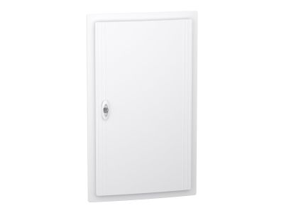 Rozdzielnica modułowa podtynkowa 4×18 IP40, IK09 drzwi białe, PrismaSeT XS PSXS-4-18-PT-B | LVSXN418 Schneider Electric