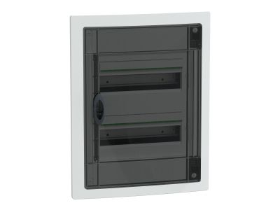 Rozdzielnica modułowa podtynkowa 2×13 IP40, IK09 drzwi przezroczyste, PrismaSeT XS PSXS-2-13-PT-P | LVSXP213 Schneider Electric