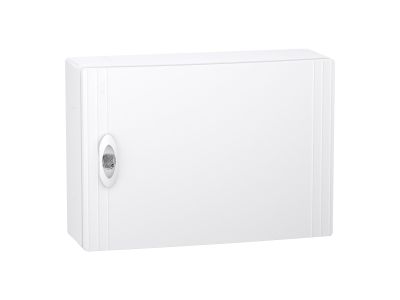 Rozdzielnica modułowa natynkowa 1×18 IP40, IK09 drzwi białe, PrismaSeT XS PSXS-1-18-NT-B | LVSXQ118 Schneider Electric