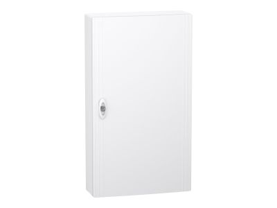 Rozdzielnica modułowa natynkowa 4×18 IP40, IK09 drzwi białe, PrismaSeT XS PSXS-4-18-NT-B | LVSXQ418 Schneider Electric