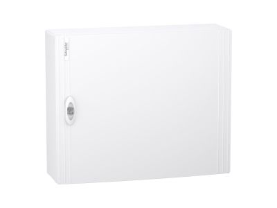 Rozdzielnica modułowa natynkowa 2×24 IP40, IK09 drzwi białe, PrismaSeT XS PSXS-2-24-NT-B | LVSXQ224 Schneider Electric