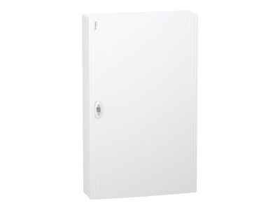 Rozdzielnica modułowa natynkowa 5×24 IP40, IK09 drzwi białe, PrismaSeT XS PSXS-5-24-NT-B | LVSXQ524 Schneider Electric