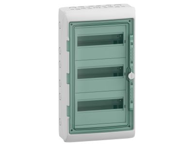 Rozdzielnica modułowa natynkowa 3×12 IP65 MRV-3-12-NT-T drzwi transparentne, Mureva (dawna Kaedra) | 13435 Schneider Electric