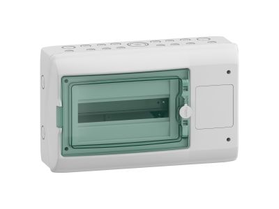 Rozdzielnica modułowa natynkowa 1×12 IP65 z kasetą sterowania z 1 otworem sMRV-1-12-NT-T, Mureva | 13438 Schneider Electric