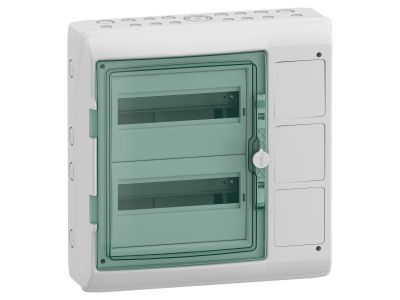 Rozdzielnica modułowa natynkowa 2×12 IP65 z kasetą sterowania z 3 otworami sMRV-2-12-NT-T, Mureva | 13439 Schneider Electric