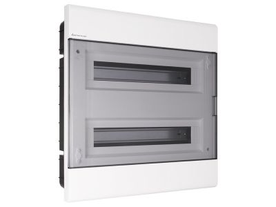 Rozdzielnica p/t SRp-36/2, N+PE (2×18), IP40, drzwi transparentne | 2.88 Elektro-Plast Opatówek