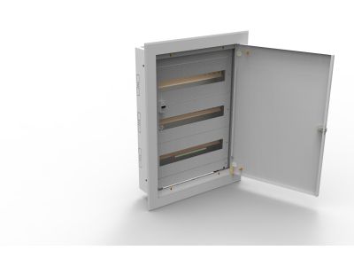Rozdzielnica p/t metalowa MР54/3/18, 54 moduły 3×18, 415x585x130, IP30, RAL9003 | MP54/3/18 Doktorvolt