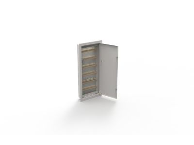 Rozdzielnica p/t metalowa MР108/6/18, 108 moduły 6×18, 415x1035x130, IP30, RAL9003 | MP108/6/18 Doktorvolt