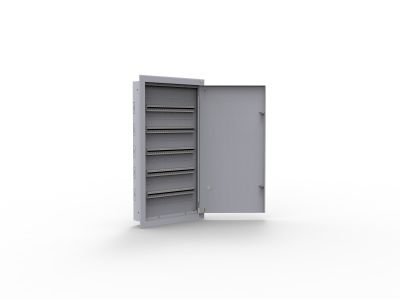 Rozdzielnica p/t metalowa MР120/5/24, 120 moduły 5×24, 523x965x130, IP30, RAL9003 | MP120/5/24 Doktorvolt