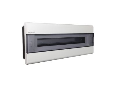 Rozdzielnica p/t SRp-24/1, N+PE (1×24) IP40, drzwi transparentne | 2.55 Elektro-Plast Opatówek