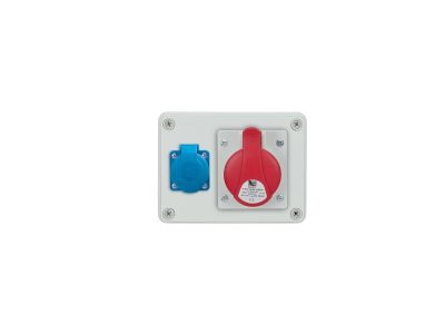 Rozdzielnica n/t R-BOX 160x120x132mm, 150 16A/5P 250V, IP44, biała | B.1091 Pawbol