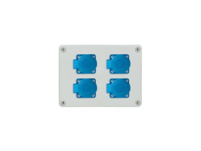 Rozdzielnica R-BOX 190 4X16A/230V IP44 | B.1203 Pawbol
