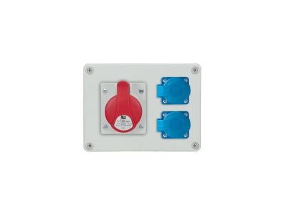 Rozdzielnica n/t R-BOX 200x150x132mm, 190 1x16A/5P 2x250V, IP44, biała | B.1602 Pawbol