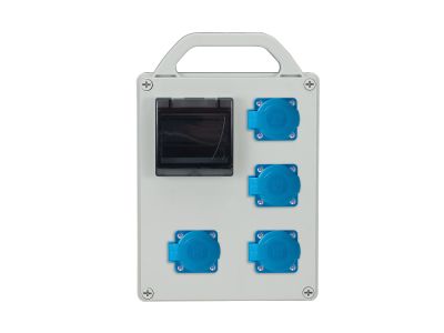 Rozdzielnica n/t R-BOX 200x295x150mm, 240R 4S 4x250V puste okno, IP44, biała | B.1713R Pawbol
