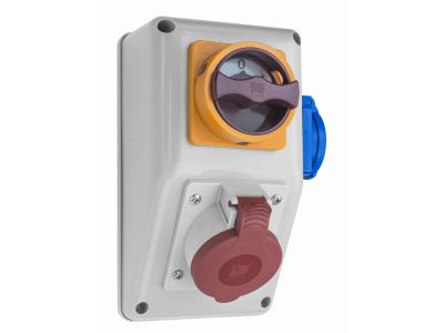 Rozdzielnica n/t R-BOX PG21 KOMPAKT 1×16/5P 1x250V 0/1 B.165/1/01, IP44, biała | B.165/1/01 Pawbol