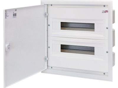 Rozdzielnica modułowa p/t 2×18 drzwi metal IP40 ERP18-2 DIDO | 001101210 Eti
